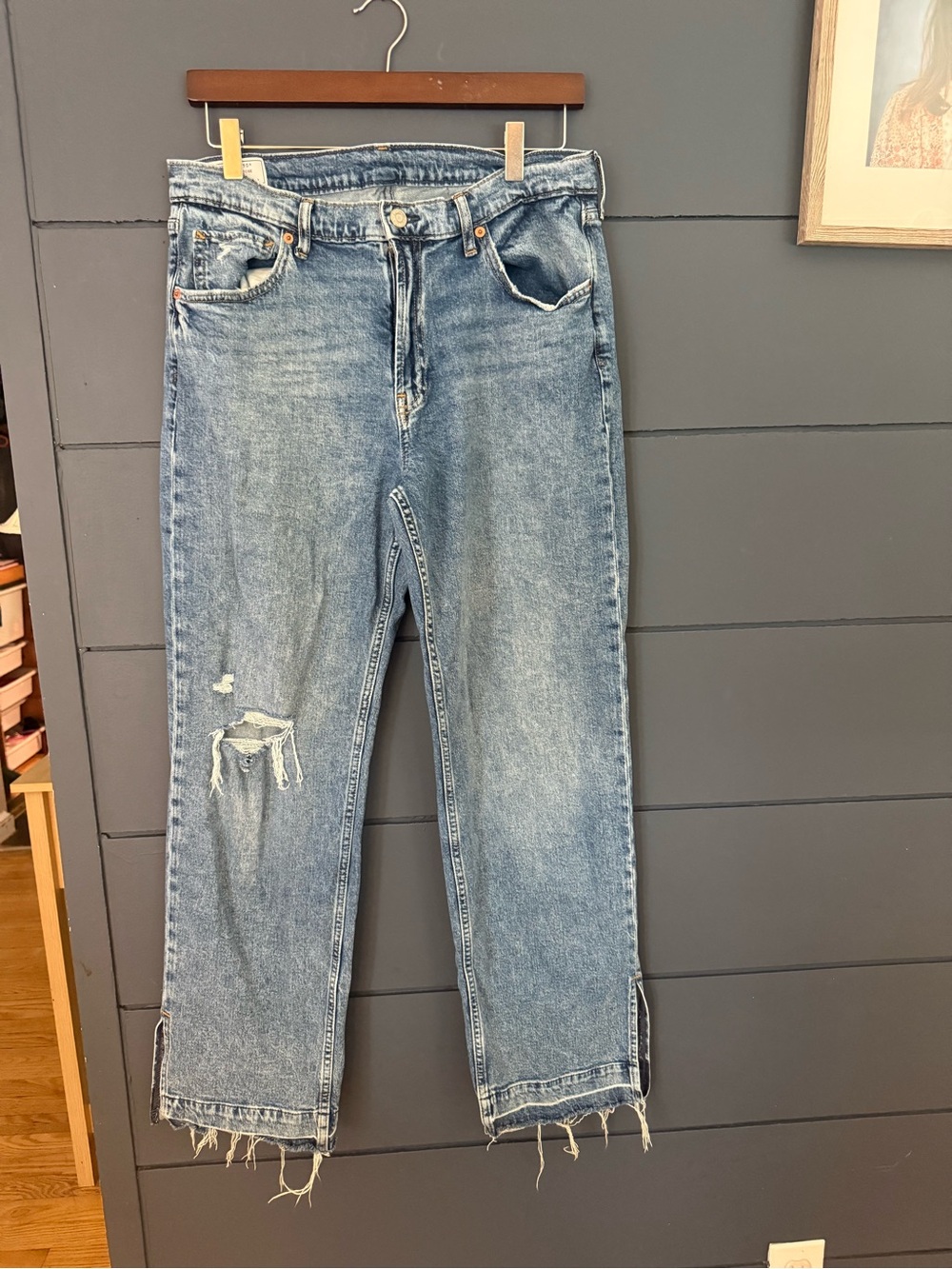 GAP MID-RISE 90S LOOSE JEANS 10 30